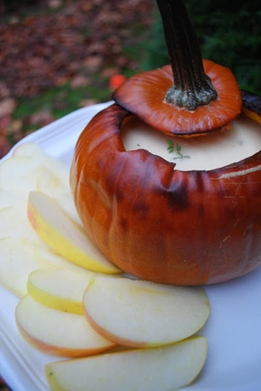 pumpkin fondue - tastings gourmet market