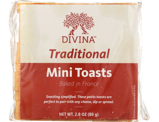 Divina mini toasts 1