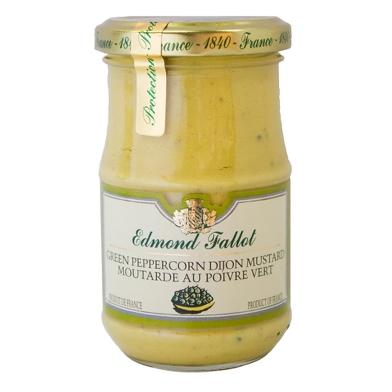 Edmond Fallot Green Peppercorn Mustard