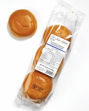 Euro Classic Authentic Brioche Burger Buns, 6 Count