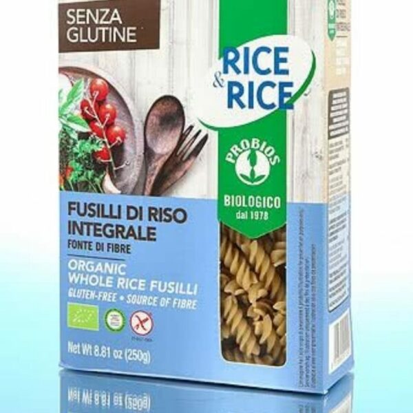 Probios Gluten Free Rice Fusilli Pasta
