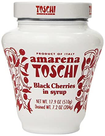 Toschi Amarena Cherries White jar