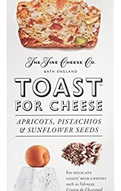 FC TOAST FOR CHEESE APRICOT PISTACHIO