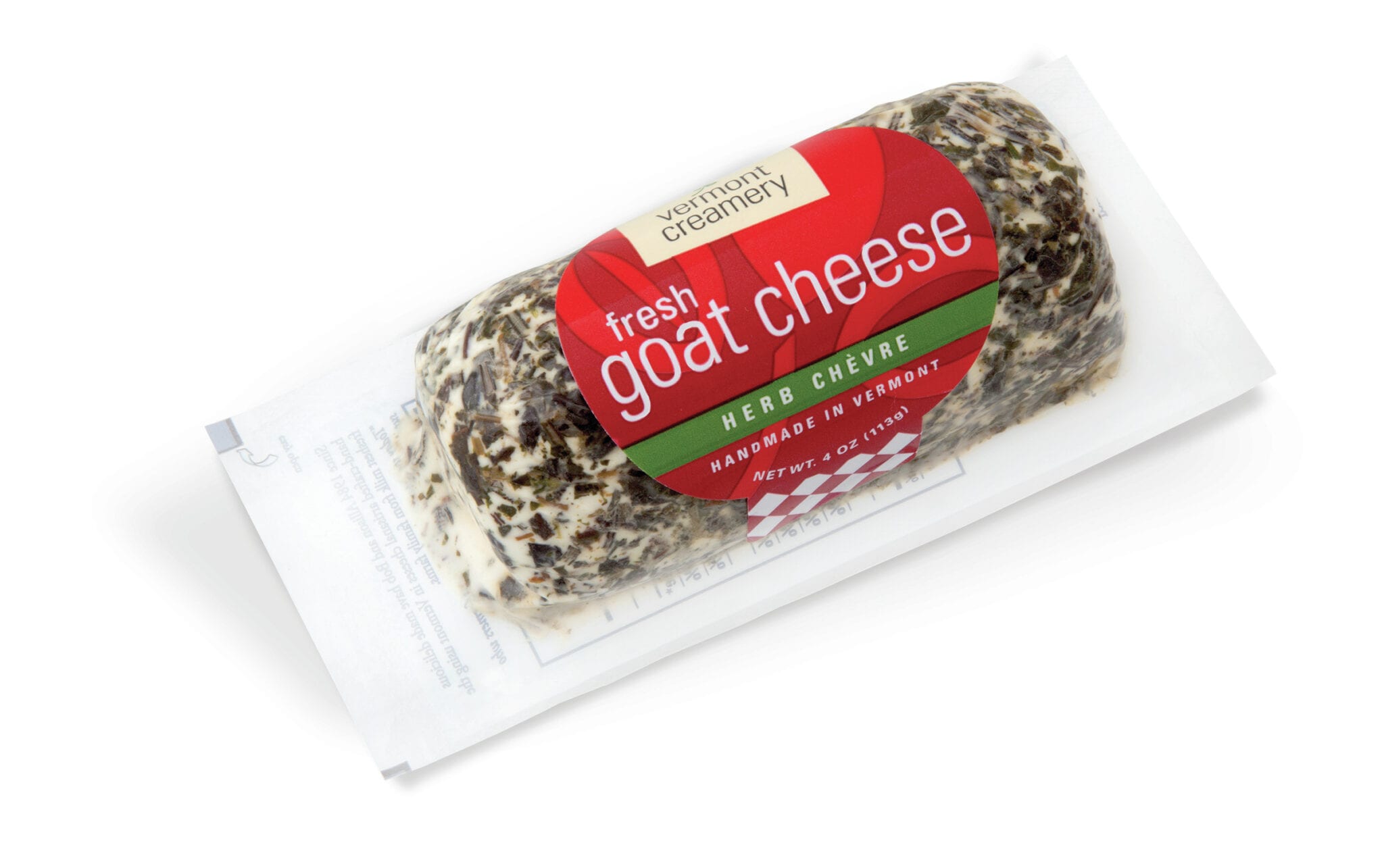 VT HERB CHEVRE LOG 4OZ Tastings Gourmet Market