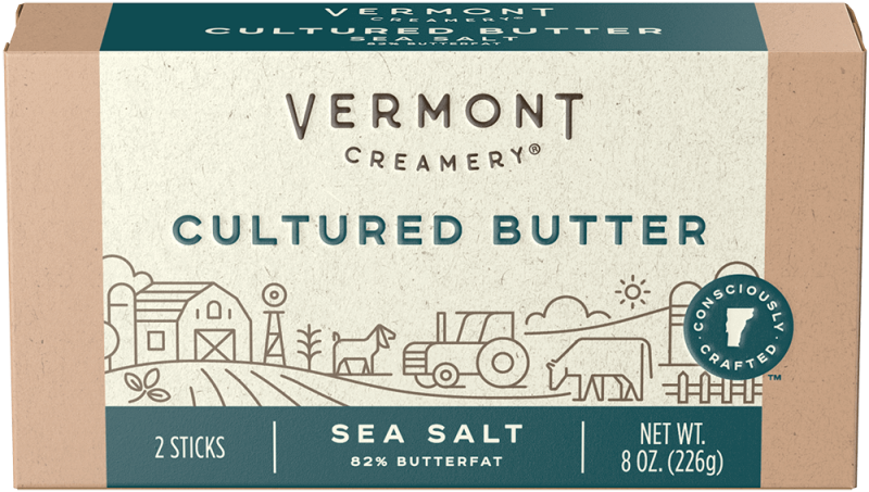 VT butter sticks with salt