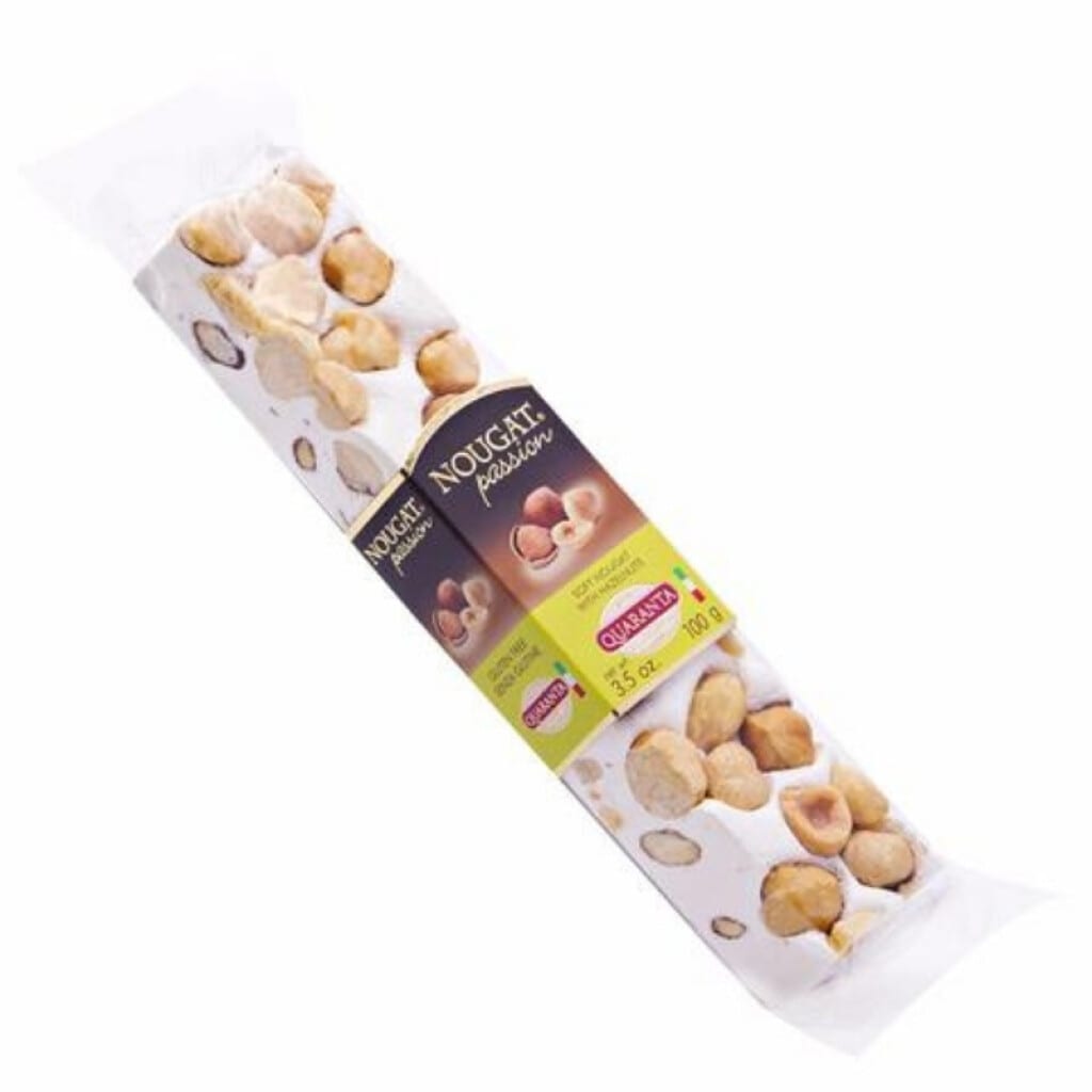 Quoranta Soft Hazelnut Nougat Bar