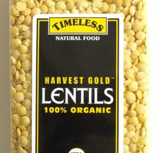 Timeless harvest gold lentils