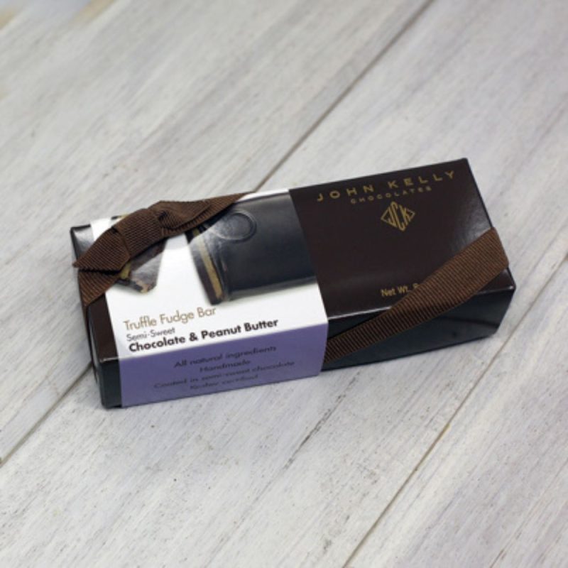 John Kelly Chocolate Truffle Fudge Bar with Peanut Butter