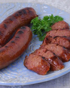 Chateau Royale Smoked Duck Sausage with Apple Brandy