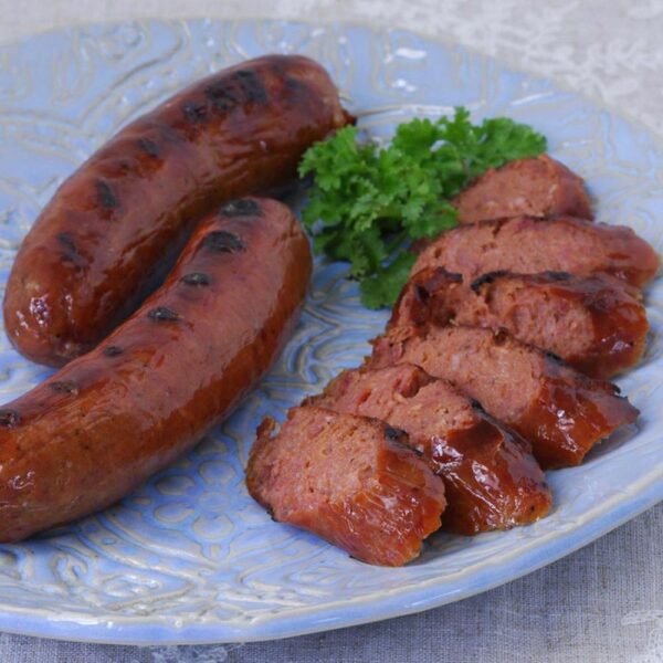 Chateau Royale Smoked Duck Sausage with Apple Brandy