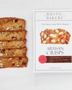 Rustic Bakery Crisps, Cherry, Cacao Nib and Almond
