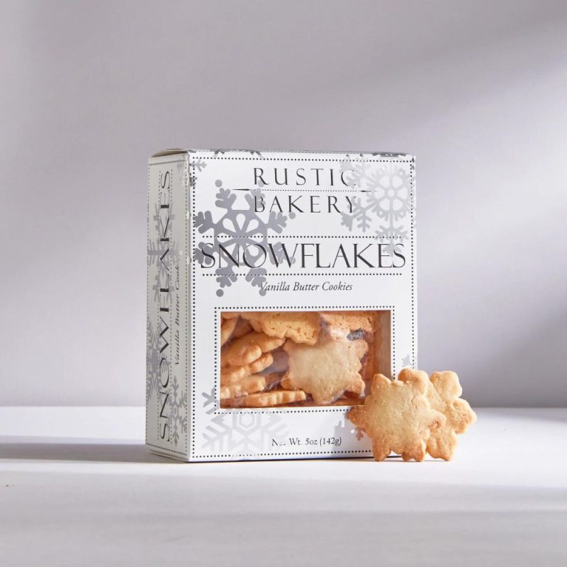 Rustic Bakery Snowflake Cookies