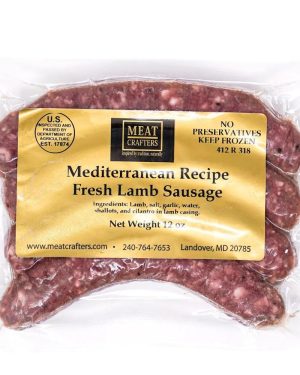 Meatcrafters Mediterranean Lamb Sausage