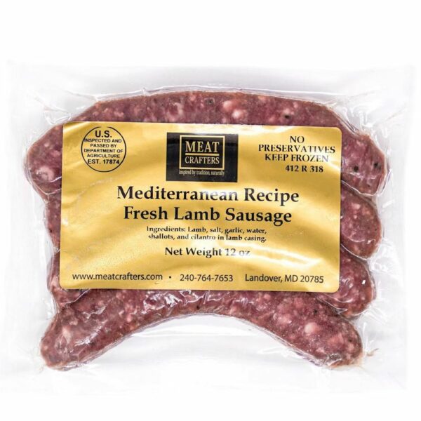 Meatcrafters Mediterranean Lamb Sausage
