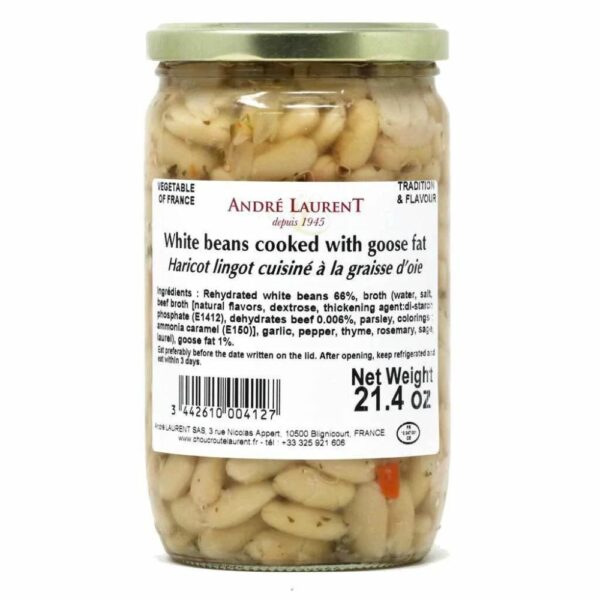 Andre Laurent White Beans in Goose Fat 1000 x 1000