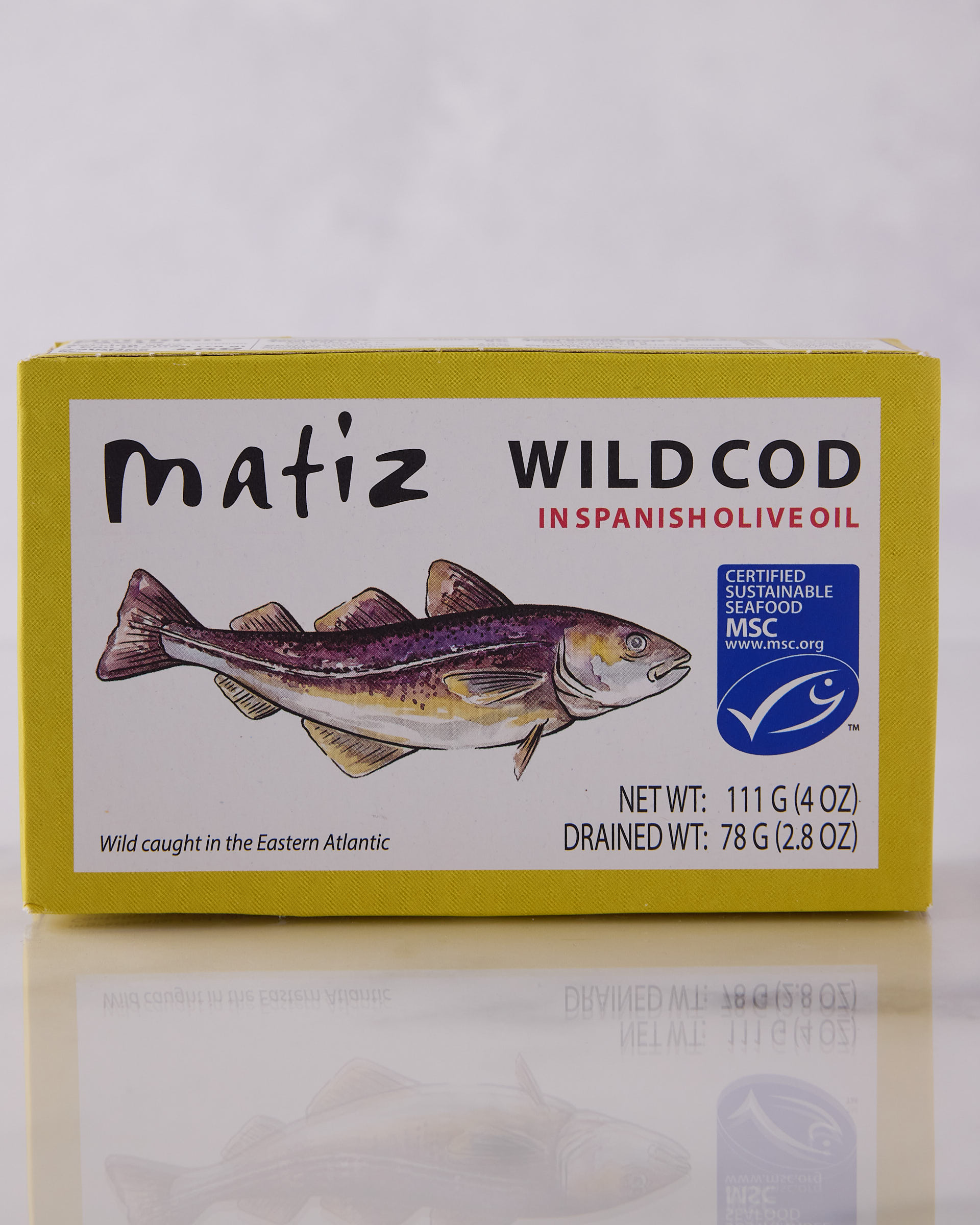 Matiz Wild Cod in Spanish Olive Oil