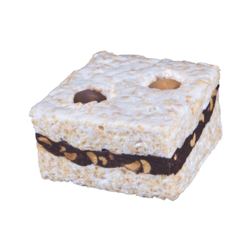 The Crispery Chocolate Caramel Nuts Crispycake