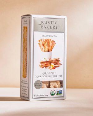 Rustic Bakery Flatbread Olive Oil and Sel Gris