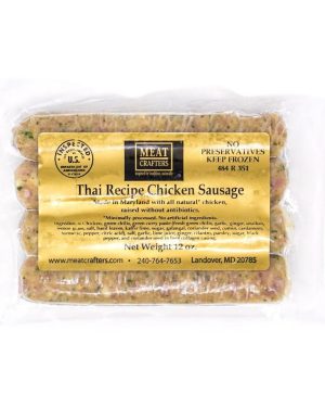 MEATCRAFTERS THAI CHICKEN SAUSAGE