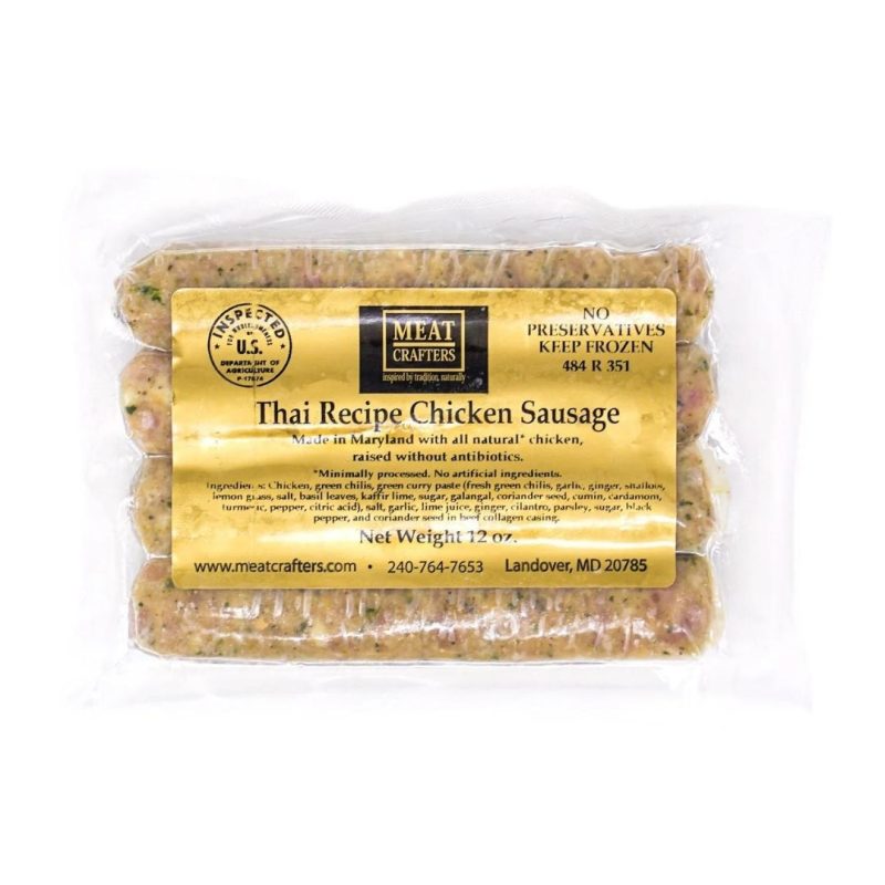 MeatCrafters Thai Chicken Sausage 1080 x 1080
