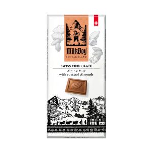 MilkBoy Alpine Milk Chocolate with Roasted Almonds