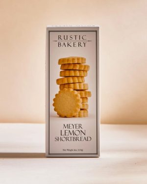 Rustic Bakery Meyer Lemon Shortbread Cookies