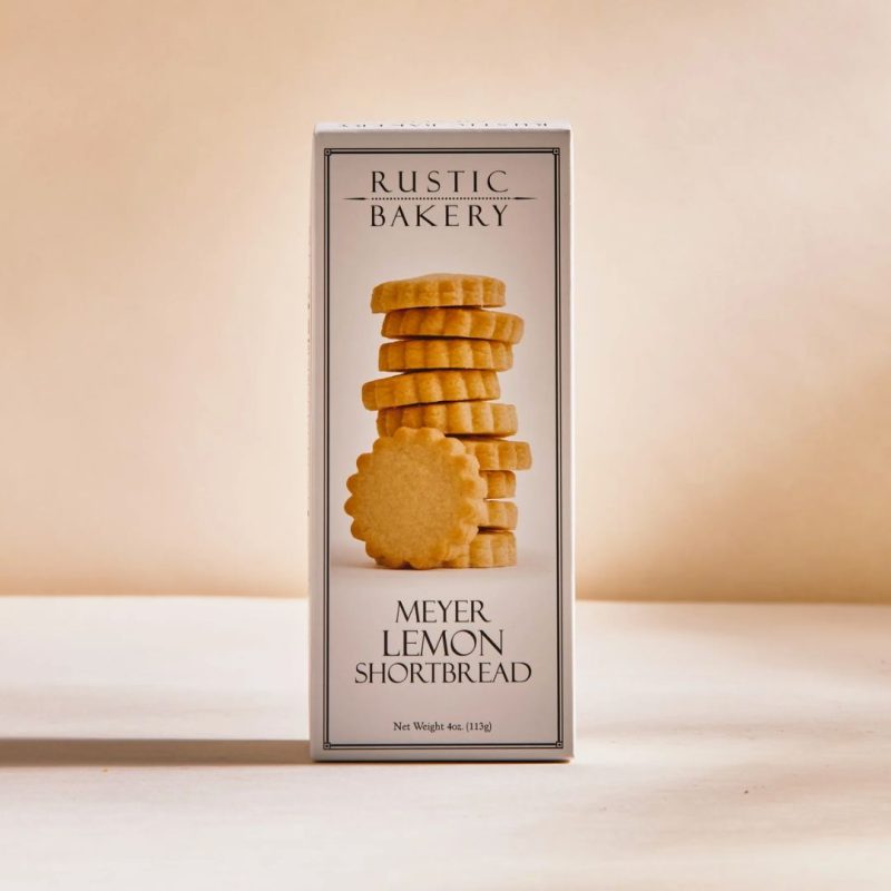 Rustic Bakery Meyer Lemon Shortbread Cookies