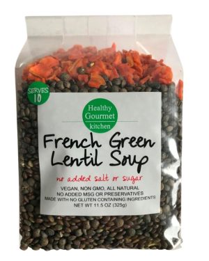 Healthy Gourmet Kitchen French Green Lentil Soup