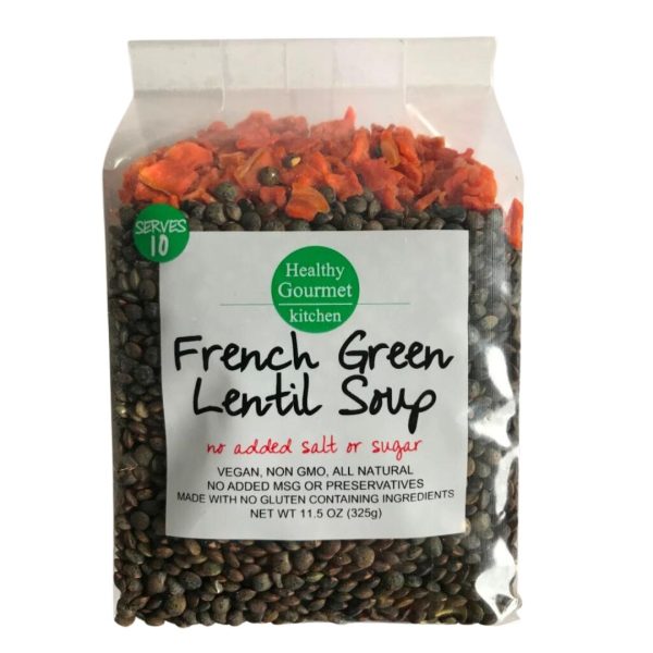Healthy Gourmet Kitchen French Green Lentil Soup