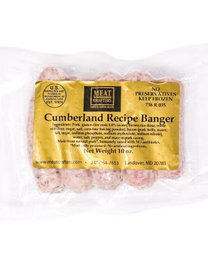 MeatCrafters Cumberland Bangers