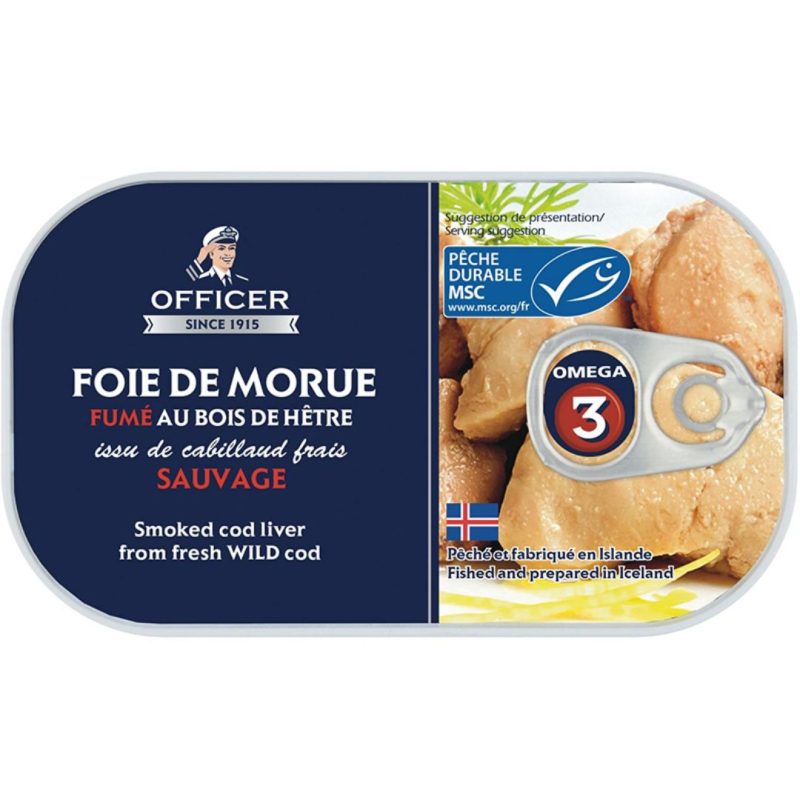 Officer Smoked Cod Liver