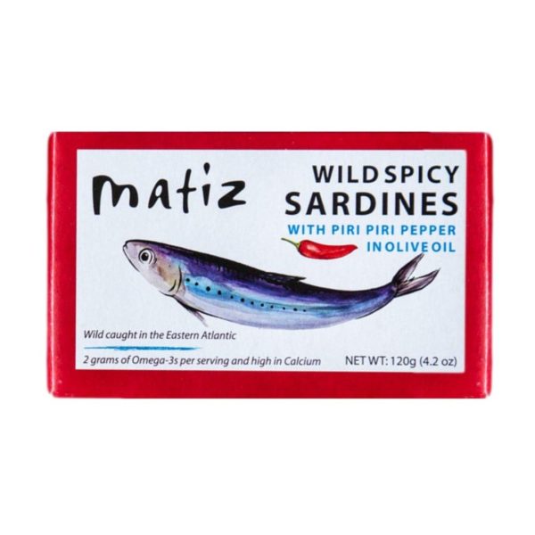 Matiz Wild Spicy Sardines with Piri Piri Pepper