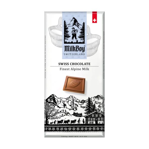 MilkBoy Alpine Milk Chocolate Bar