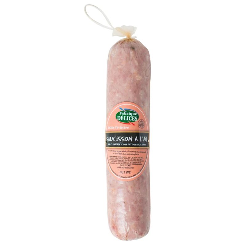 Fabrique Delices Saucisson A L'ail