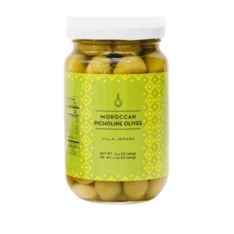 Villa Jerada Pitted Picholine Olives