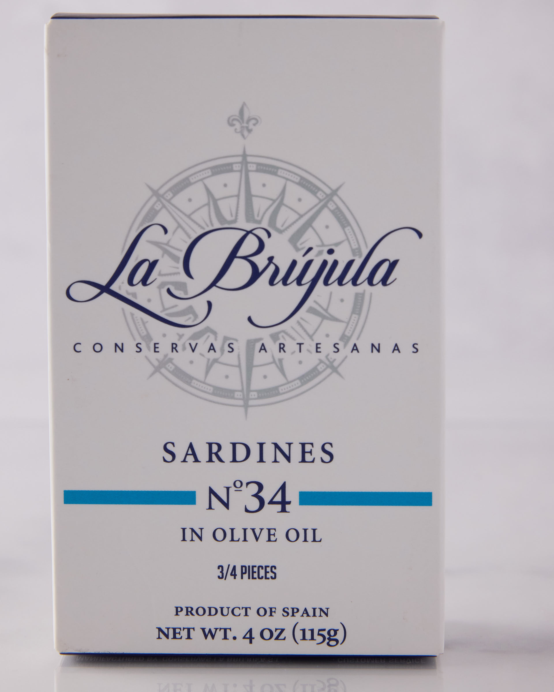 LA BRUJULA N34 SARDINES IN OLIVE OIL