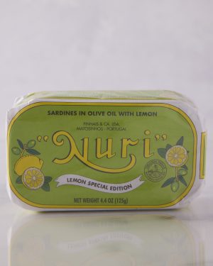 NURI SARDINES IN OLIVE OIL WITH LEMON