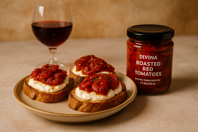 divina roasted red tomatoes