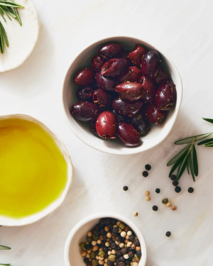 Kosterina Greek Herb Kalamata Dry Packed Olives
