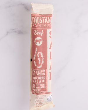 FOUSTMAN'S BEEF SALAMI