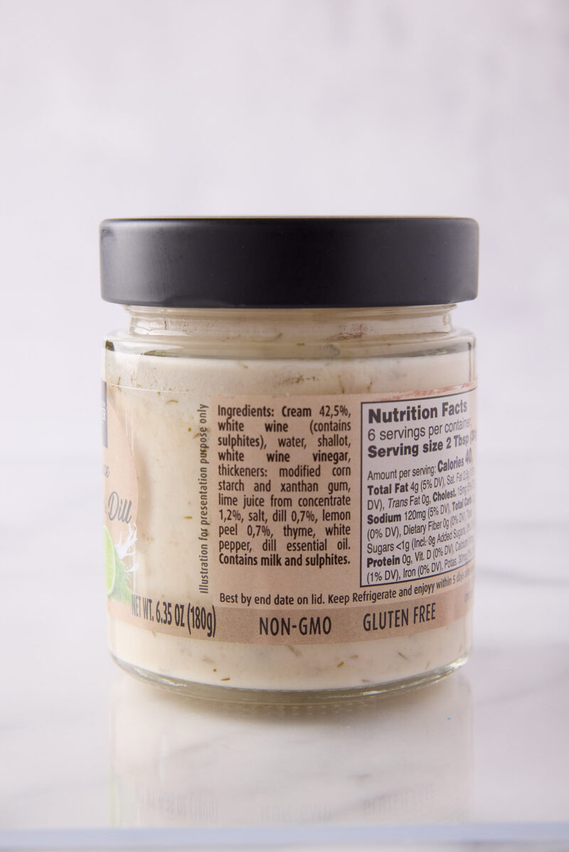 MAISON POTIER LEMON DILL SAUCE