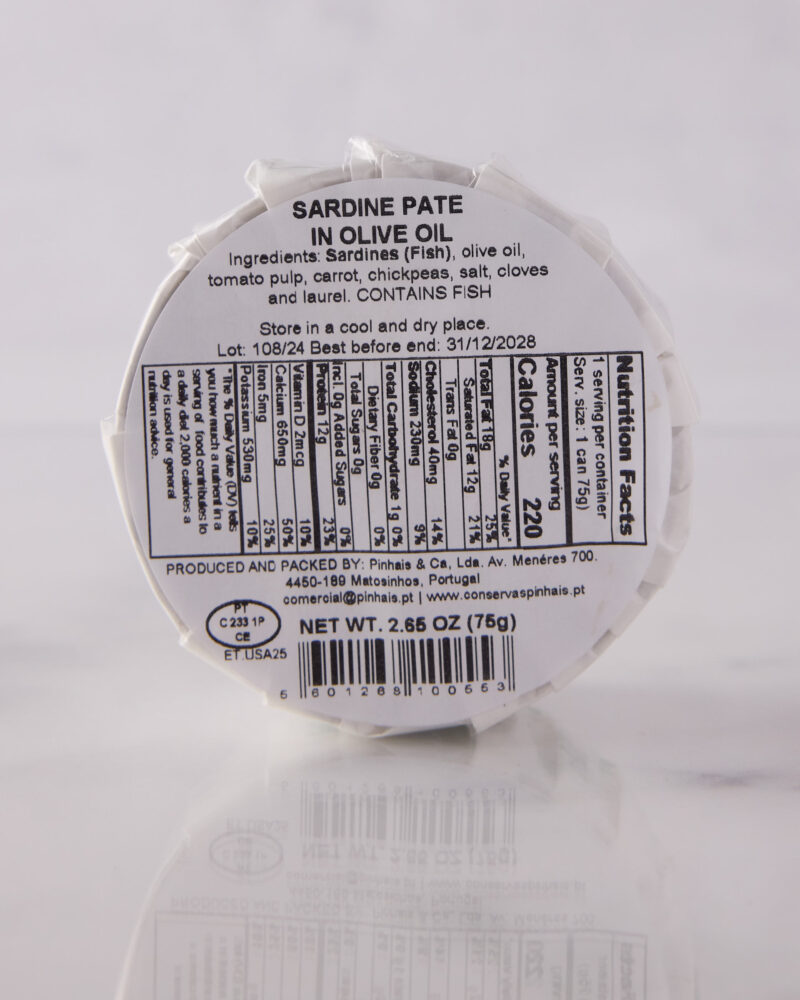 NURI SARDINE PATE IN OLIVE OIL
