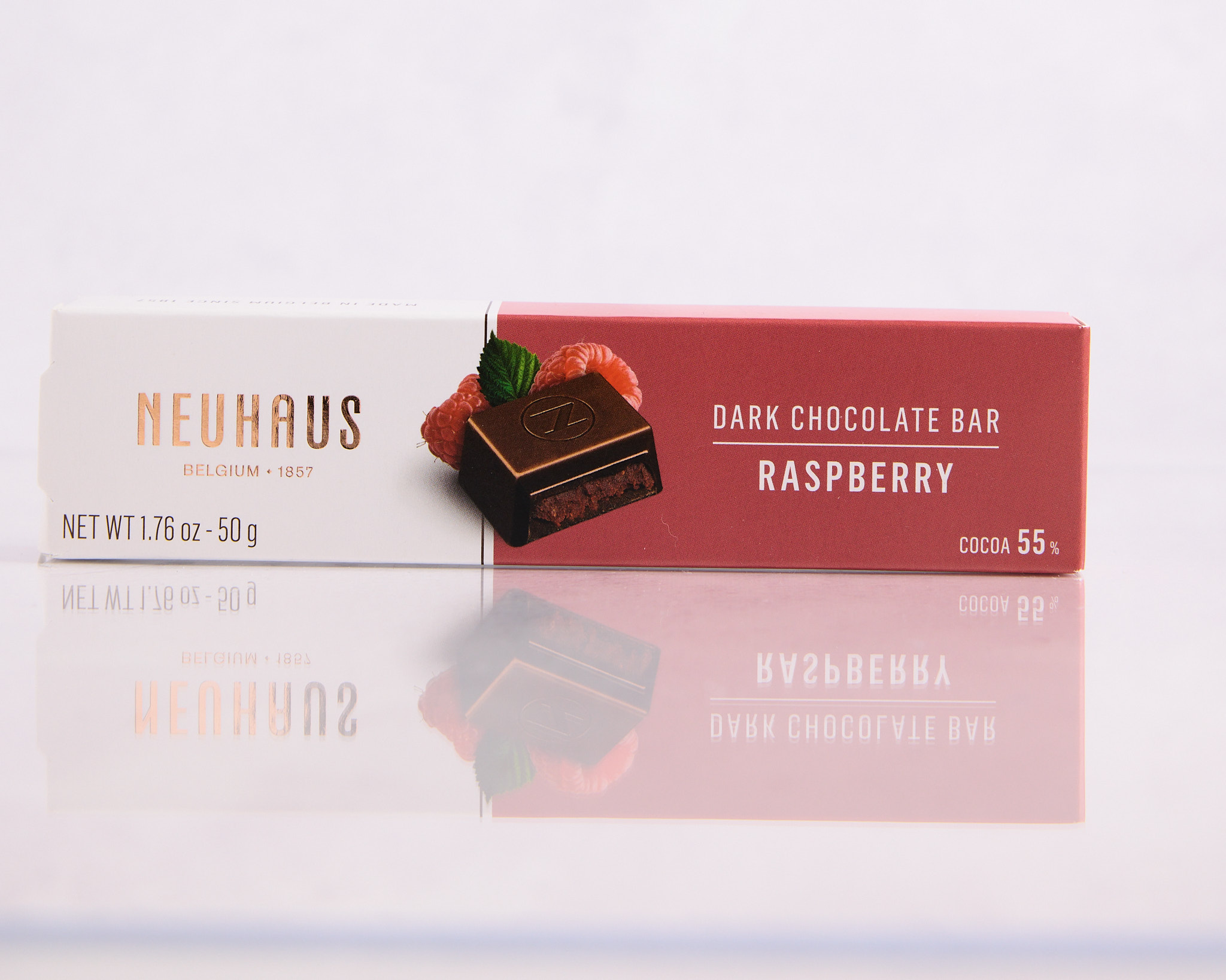 NEUHAUS DARK CHOCOLATE RASPBERRY BAR
