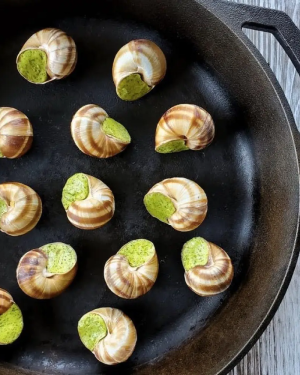 Escargot in Garlic Butter