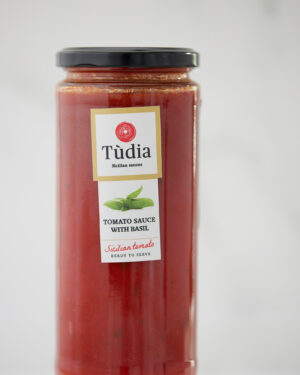 Tudia Sicilian Tomato Sauce with Basil