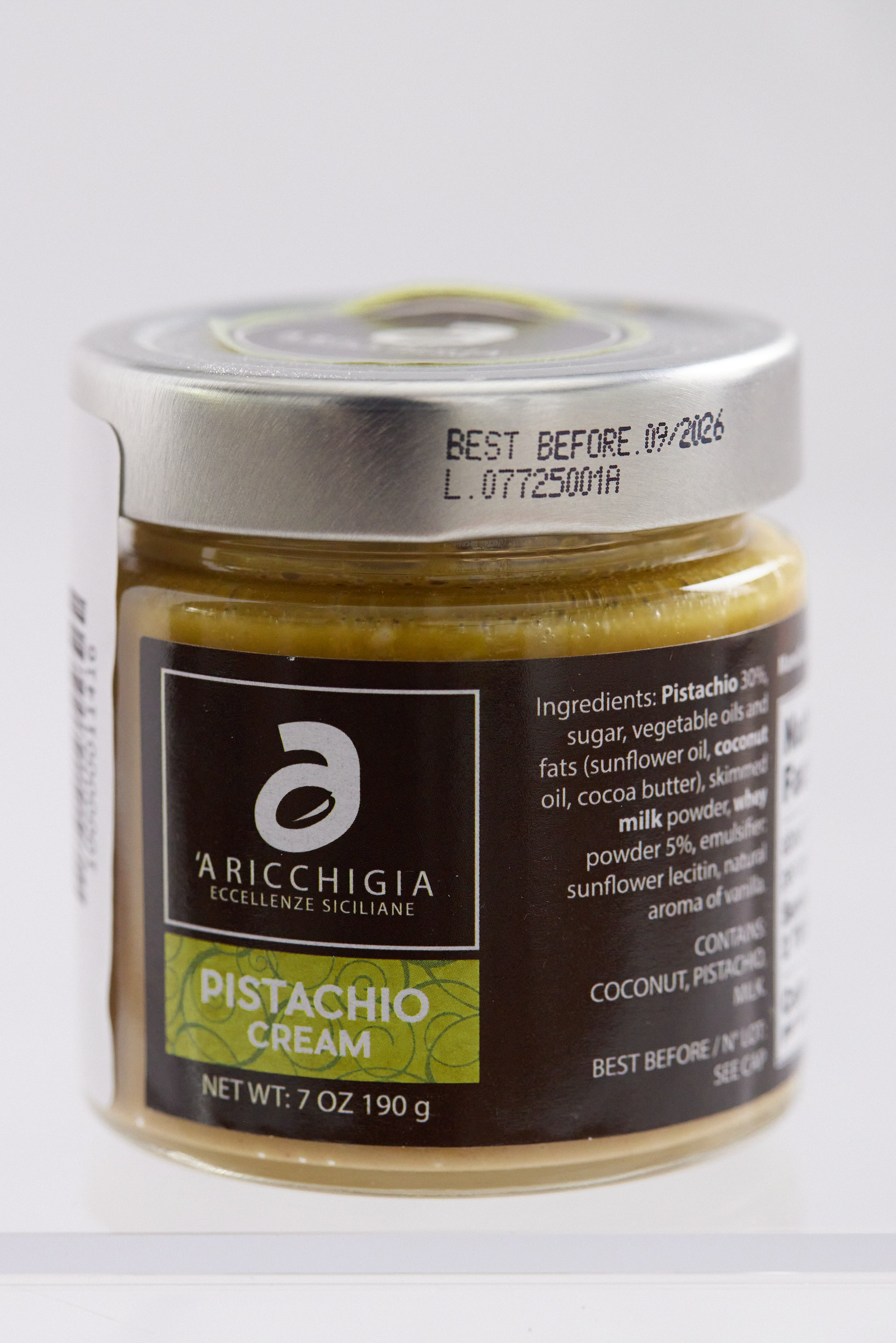 A Ricchigia Sicilian Pistachio Cream
