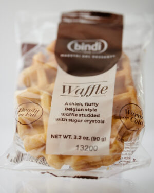 Bindi Belgian Style Pearl Sugar Waffle