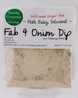 Healthy Gourmet Kitchen Fab Four Onion Dip