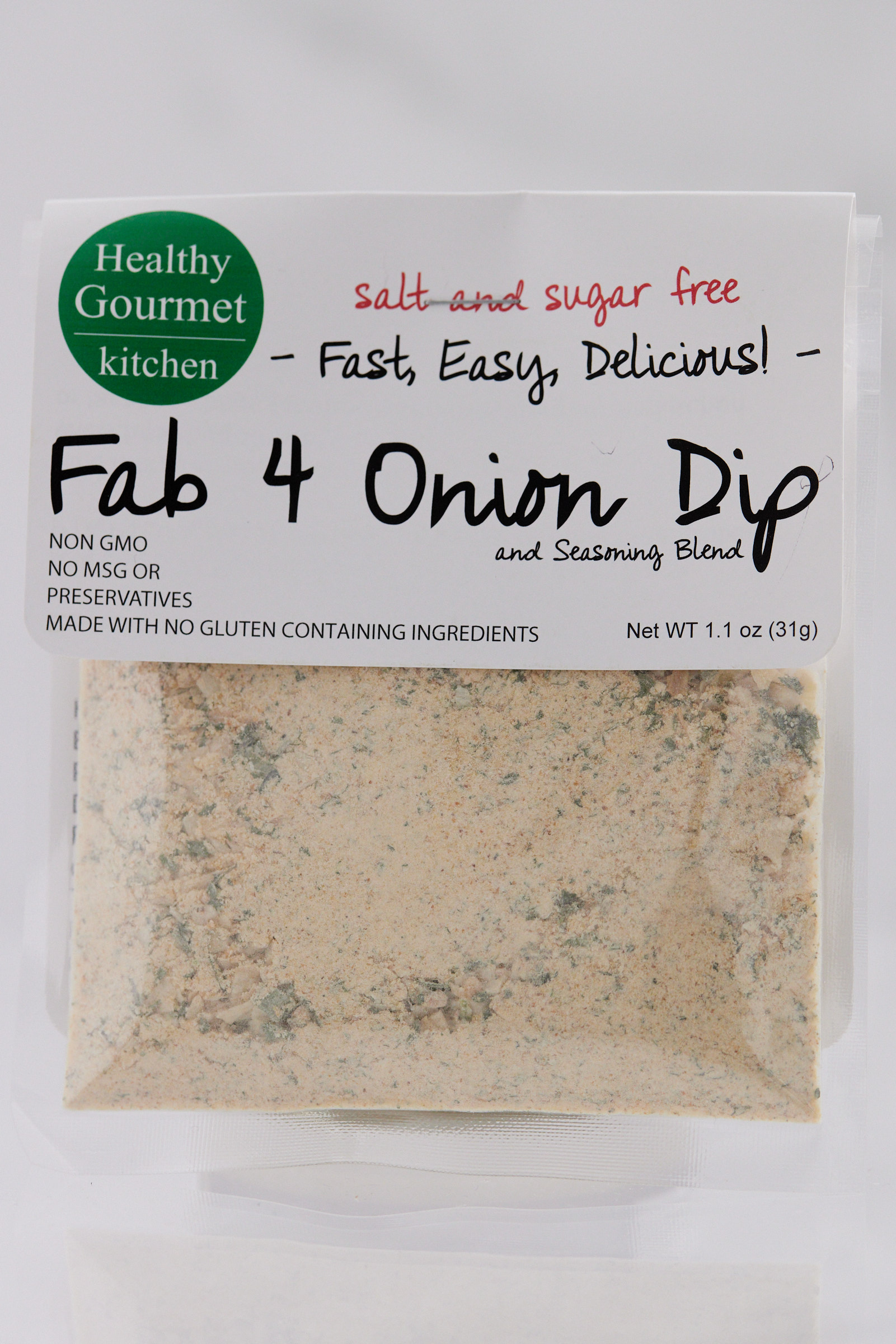 Healthy Gourmet Kitchen Fab Four Onion Dip