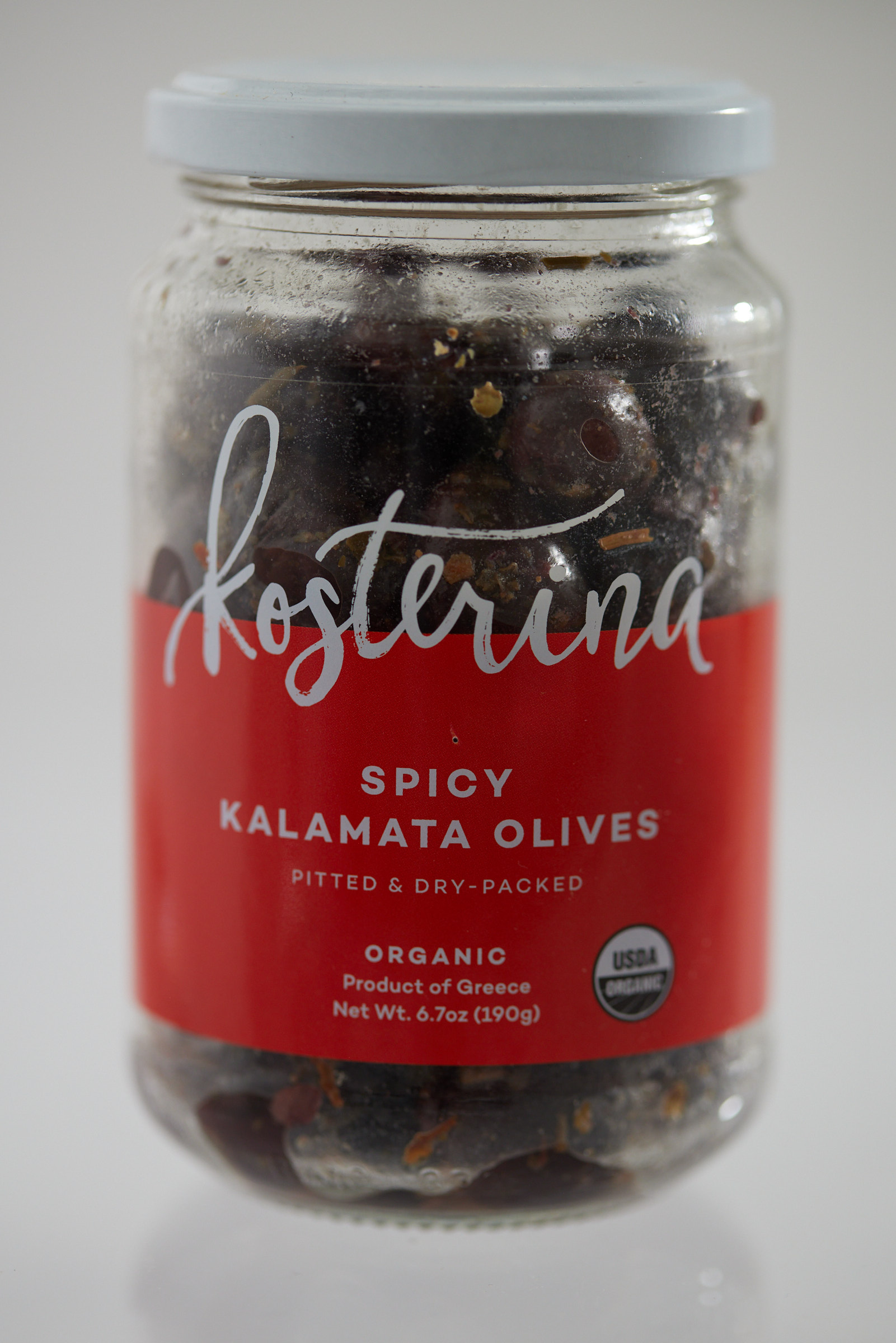 Kosterina Organic Spicy Kalamata Olives